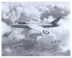 Hawker Hunter WB188 Squadron Leader Neville Duke OBE DSO DFC** (L)