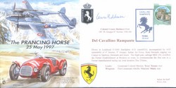 JS(CC)25b The Prancing Horse - 50 Years of Ferrari pilot signed