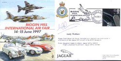JS(CC)26v Biggin Hill Air Show 1997 signed Andy Wallace