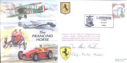 JS(CC)37b The Prancing Horse pilot signed cover