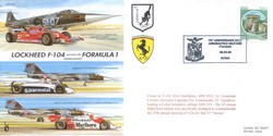 JS(CC)38a Formula 1 cars vs ITAF F-104 Jet Aircraft race F1 cover