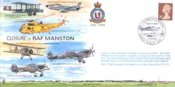 JS(CC)60a Closure of RAF Manston unsigned cover