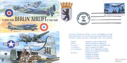 JS(CC)62a 50th Anniversary of the Berlin Airlift unsigned cover
