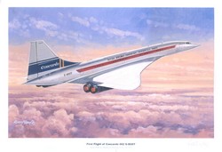 Concorde 002 G-BSST first flight by Ross Wardle
