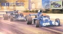 1973 TYRRELL-COSWORTH JPS LOTUS-COSWORTH MONACO F1 cover