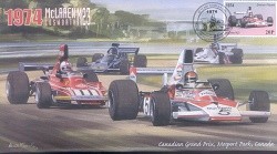 1974 MCLAREN-COSWORTH FERRARI 312B3 MOSPORT PARK F1 cover
