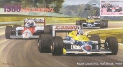 1986 WILLIAMS-HONDA FW11s PAUL RICARD F1 Cover