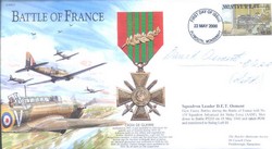 JS(CC)79b Battle of France signed Sqn Ldr David Osment