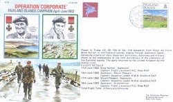 JS(AC)60a / AF24a 10th Anniversary of the Falkland Islands Campaign cover