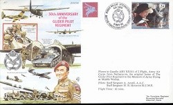 JS(AC)61a / AF07a 50th Anniversary of the Glider Pilot Regiment cover