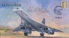 British Airways - Concorde signed Captain John Hutchinson