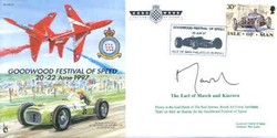JS(CC)27c Goodwood Festival of Speed cover signed Earl of March