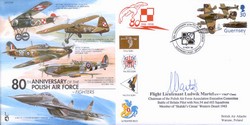 MARTEL Ludwik Flt Lt KW** VM(5th Class) {CC56d}