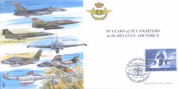 JS(CC)58a Belgian Jet aircraft unsigned cover