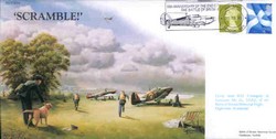 JS(CC)65A Scramble Battle of Britain unsigned cover