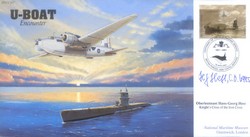 JS(CC)67 RAF Wellington / U-Boat cover signed Oberleutnant Hans-Georg Hess Knight's Cross