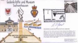 JS(CC)77d Sachsenhausen Concentration Camp signed Sqn Ldr Jimmy James MC