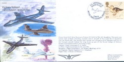 EJAS02a Vickers Valiant VC10 RAF flown cover unsigned