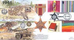 JSMIL12 1941 Africa Star - JSCC Official Millennium FDC