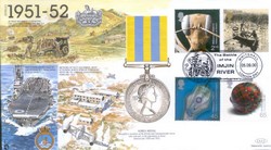 JSMIL21 1951-52 Korea Medal - JSCC Official Millennium FDC