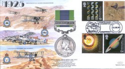 JSMIL08 1925 Indian GSM with Waziristan Bar - JSCC Official Millennium FDC