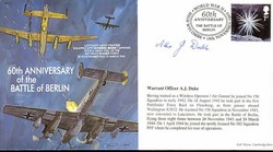 MF10 The Battle of Berlin signed Warrant Officer Alex Duke