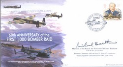 MF3 The 1,000 Bomber Raids signed MRAF Sir Michael Beetham GCB CBE DFC AFC DL FRAeS