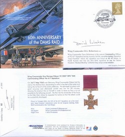 MF6 The Dams Raid signed Wing Commander David Robertson RAF