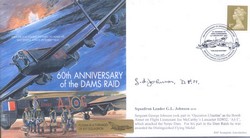 MF6 The Dams Raid signed Squadron Leader George Johnson DFM (var)