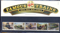 PP159 1985 - Famous Trains Presentation Pack