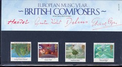PP161 1985 - European Music Year - British Composers Presentation Pack