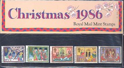 PP176 1986 - Christmas 1986 Folk Customs Presentation Pack