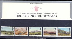PP245 1994 - 25th Anniversary of the Investiture of HRH The Prince of Wales Presentation Pack