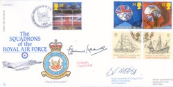 RAF FDC02 1992 Europa RAF FDC signed Sir Edward Heath, former Prime Minister