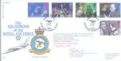 RAF FDC41 1997 Children's TV RAF FDC signed CO 29 TORNADO Sqn