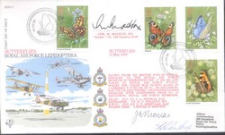 RFDC03 Lepidoptera - Moth aircraft 1981 RAF FDC