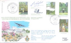 RFDC21 RAF Memorial Runnymede 1983 RAF FDC signed