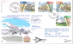 RFDC26 Commemorating the Aviation links with Bristol - Concorde FDC