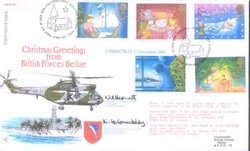 RFDC59 Christmas Greetings from British Forces Belize