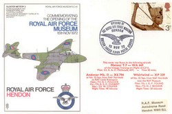 SC40a RAF Hendon - Commemorating the Opening of the RAF Museum 1972 - Gloster Meteor F3