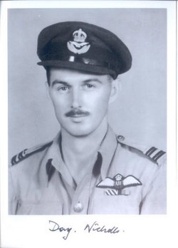 SP(BB)35 Squadron Leader Doug Nicholls DFC AE