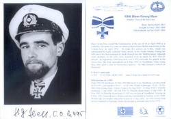 SP(UB)05 Oberleutnant zur See Dr Hans Georg Hess KC