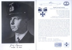 SP(UB)07 Kapitanleutnant Georg Lassen KC & Oak Leaves